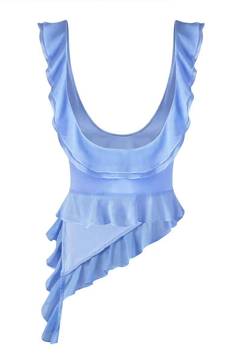 TT3128 Ruffle Tank Top