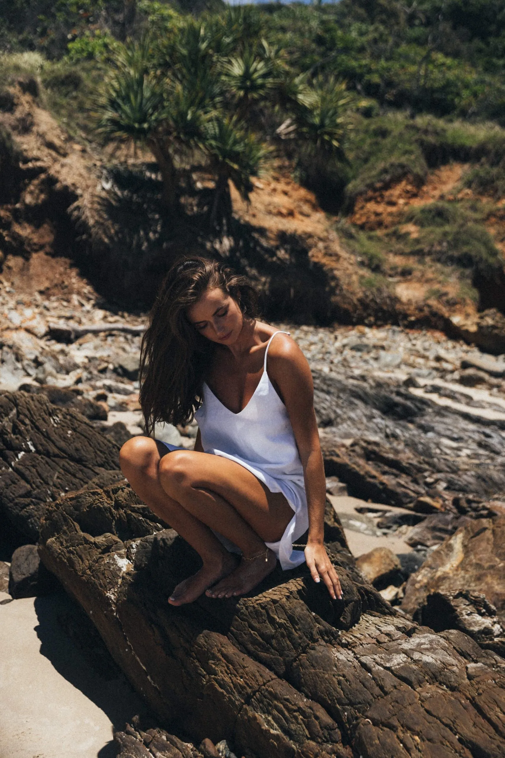 Tuesday Slip Dress - White