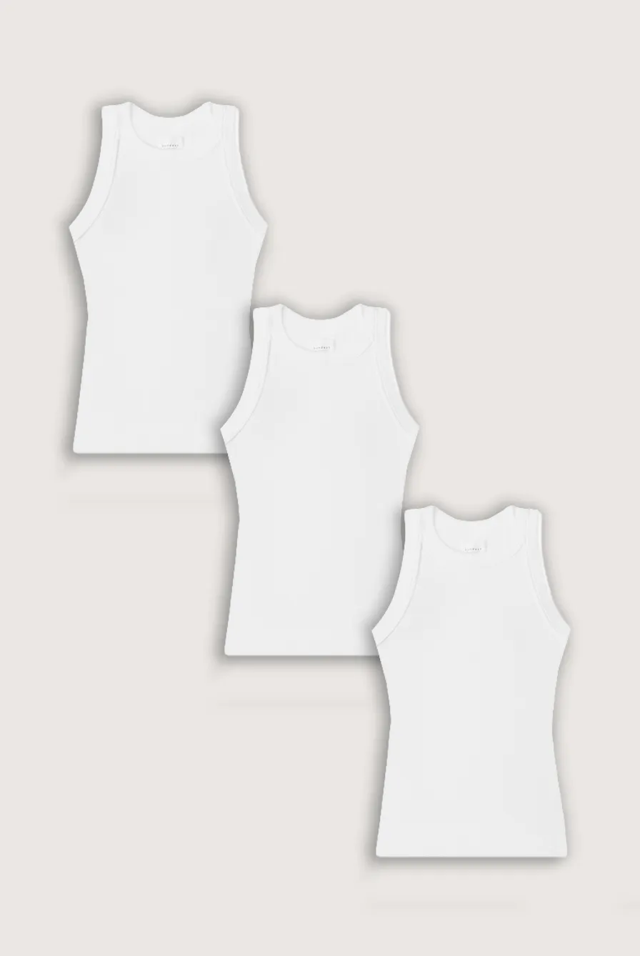 TURNER TANK BUNDLE - CLASSIC WHITE