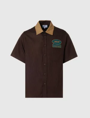 TWILL STRIPE MECHANIC SHIRT