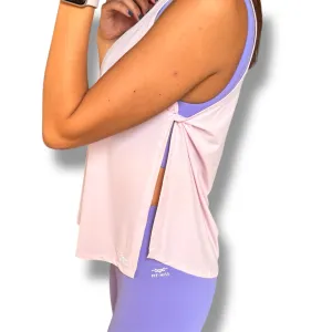 Twist & Go Tank Top - Orchid Blush