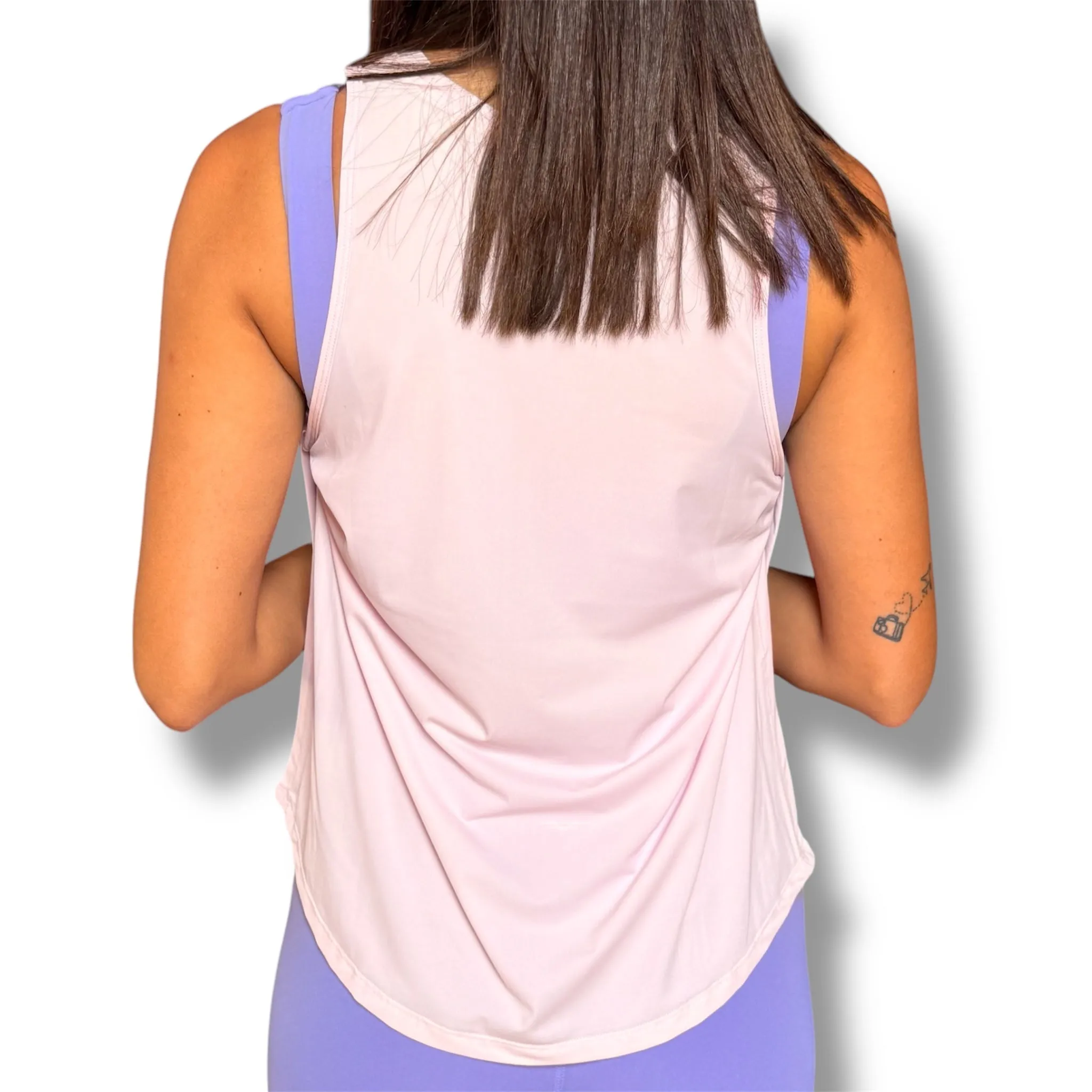 Twist & Go Tank Top - Orchid Blush