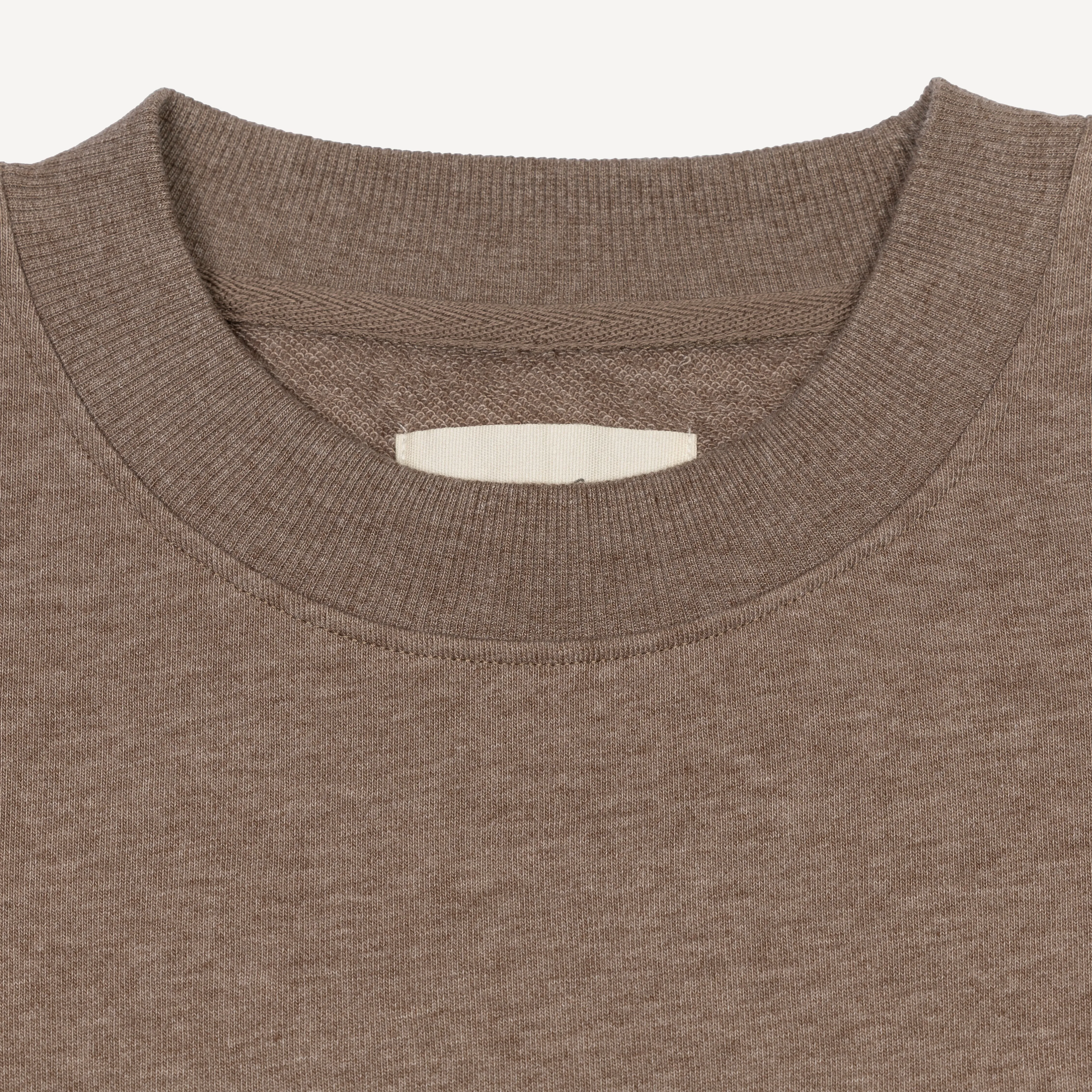 Ultra Boxy Crop Tee - Fossil