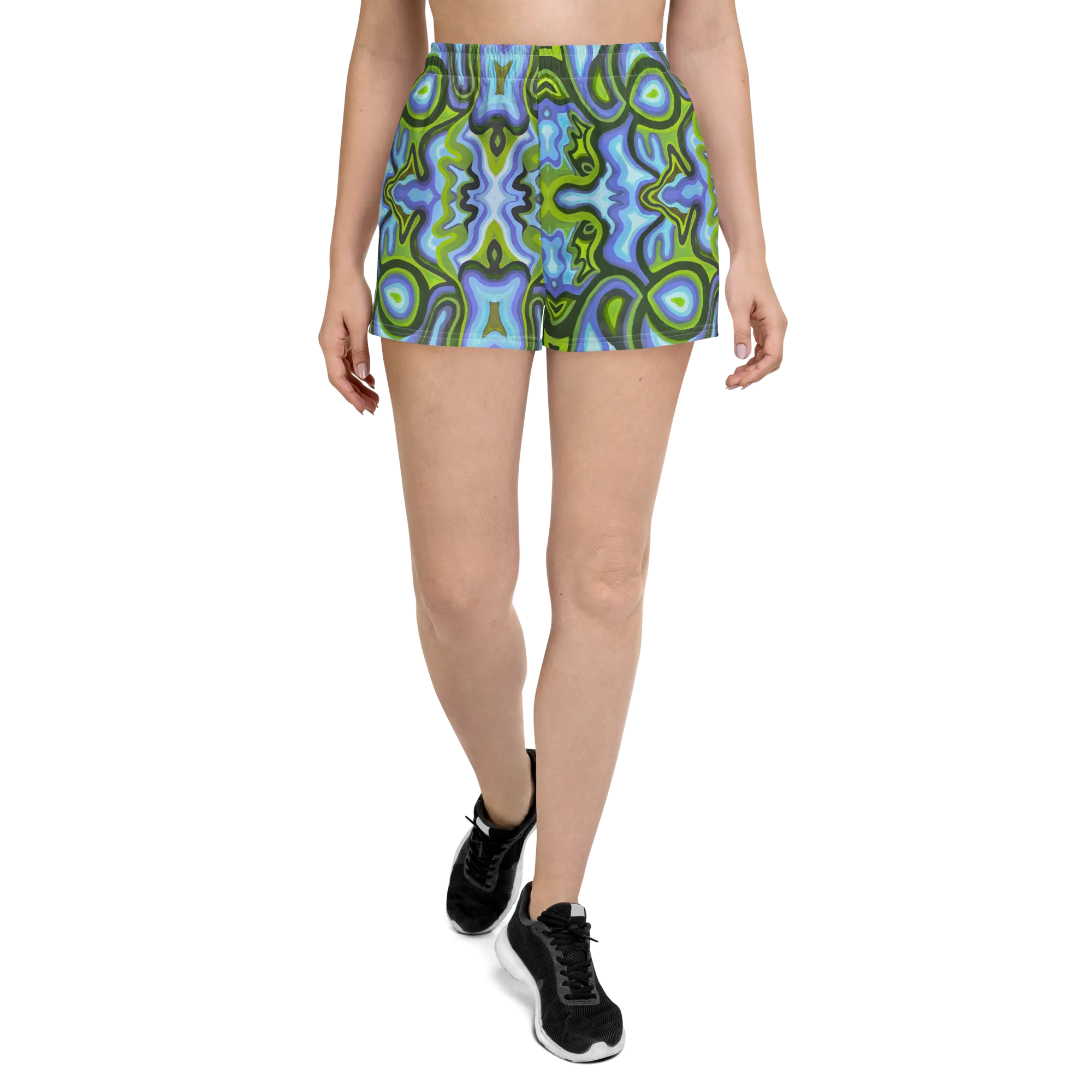 Unisex Running Shorts (Recycled Material)- "Gaia" Design