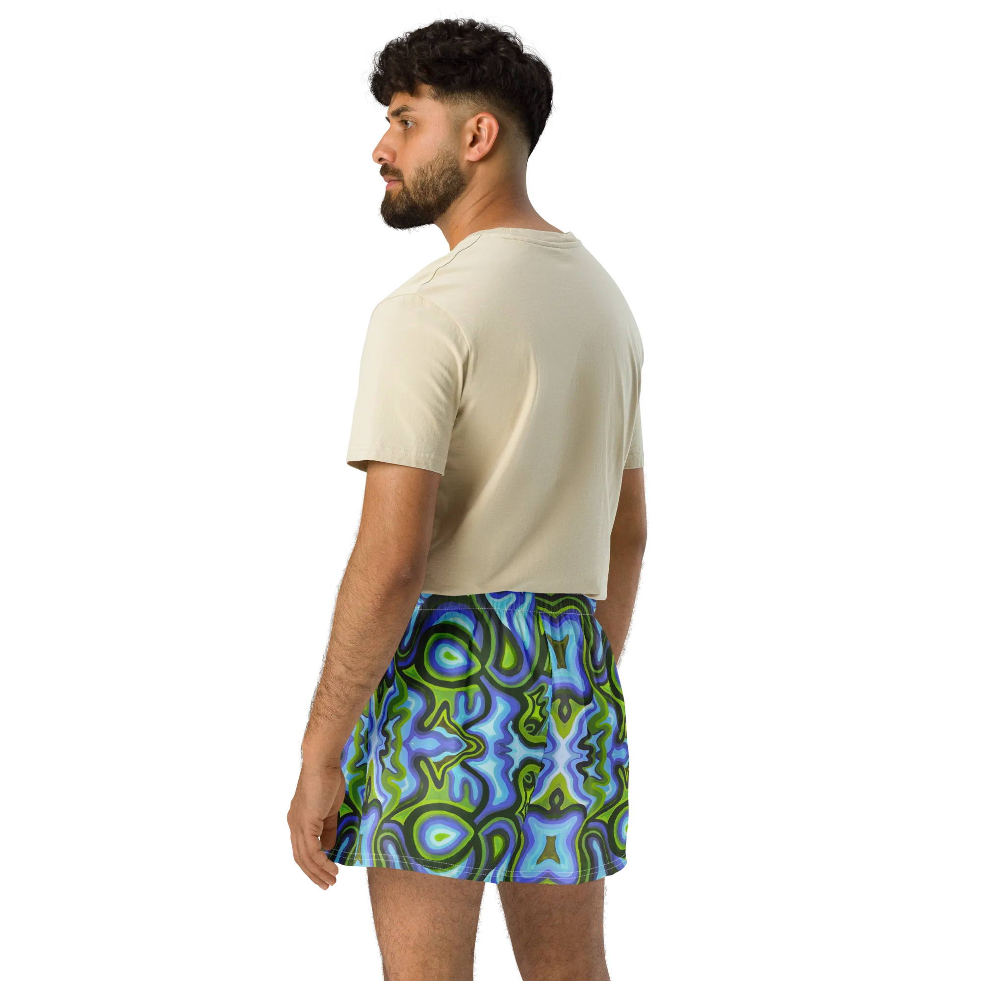 Unisex Running Shorts (Recycled Material)- "Gaia" Design