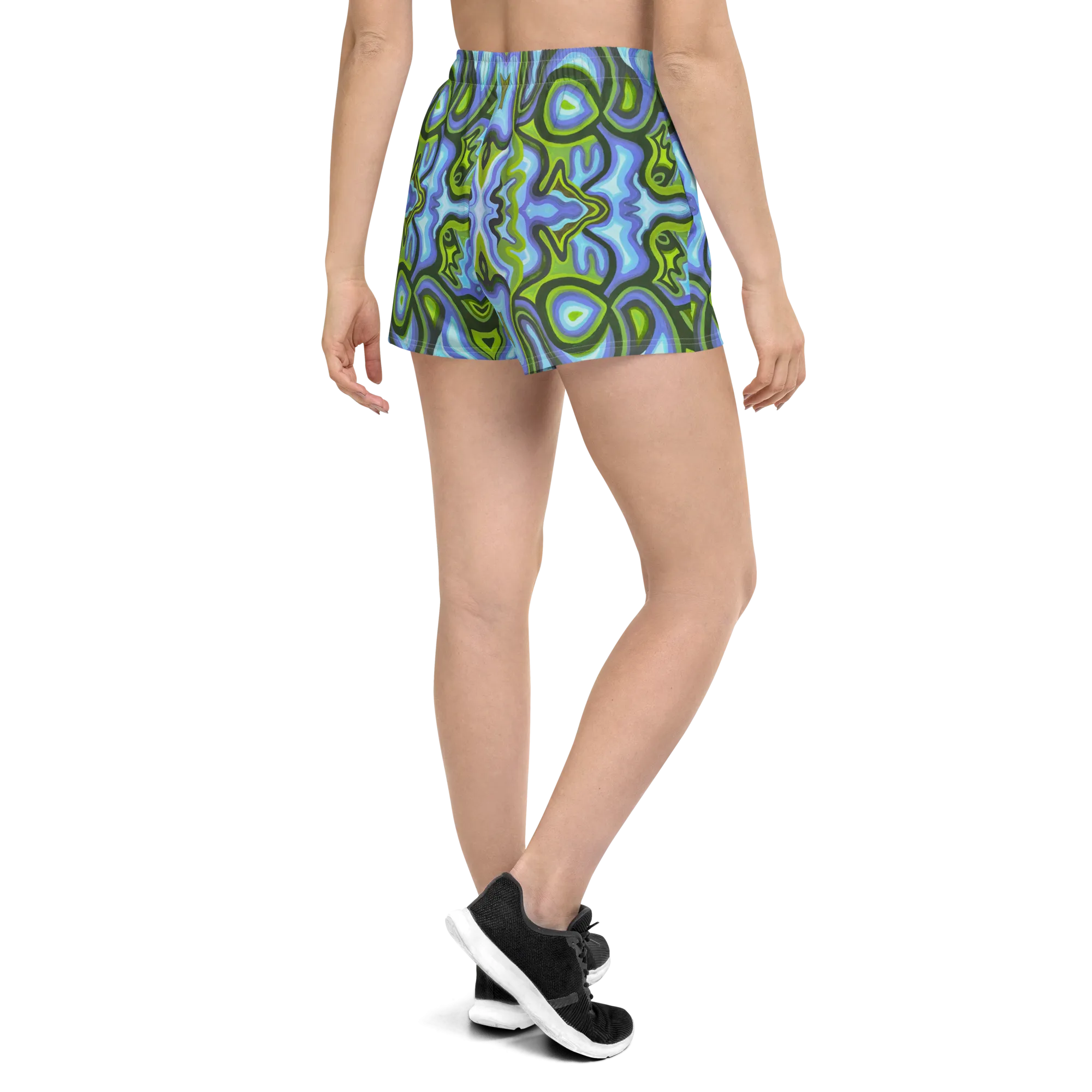 Unisex Running Shorts (Recycled Material)- "Gaia" Design