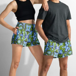 Unisex Running Shorts (Recycled Material)- "Gaia" Design