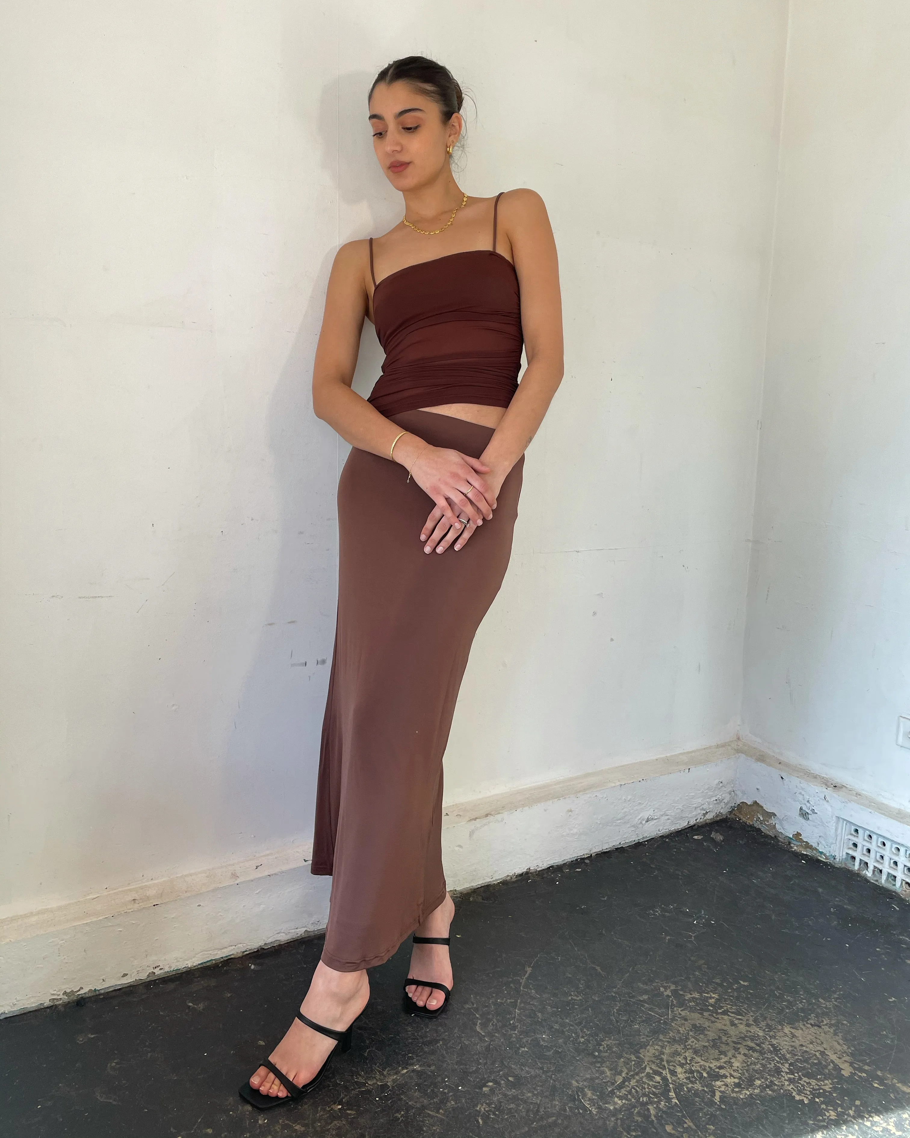 Veronica Mesh Maxi Dress