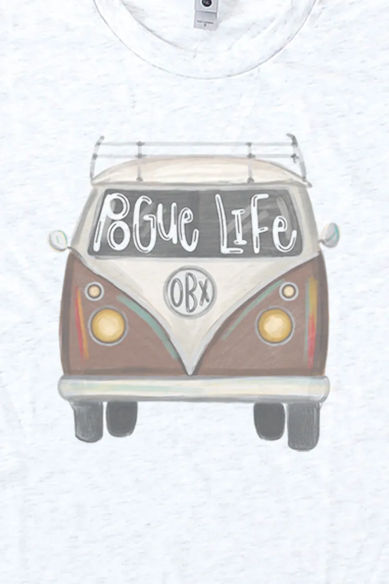 Watercolor Pogue Life Tri-Blend Crew Tee