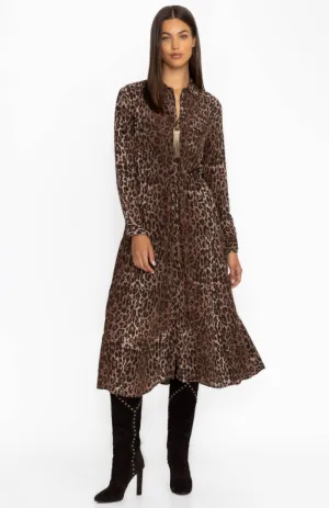 Western Tier Slip Dress