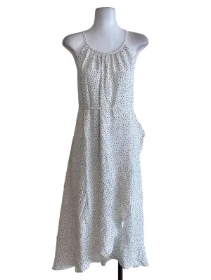 White Polka Dot Slip Dress