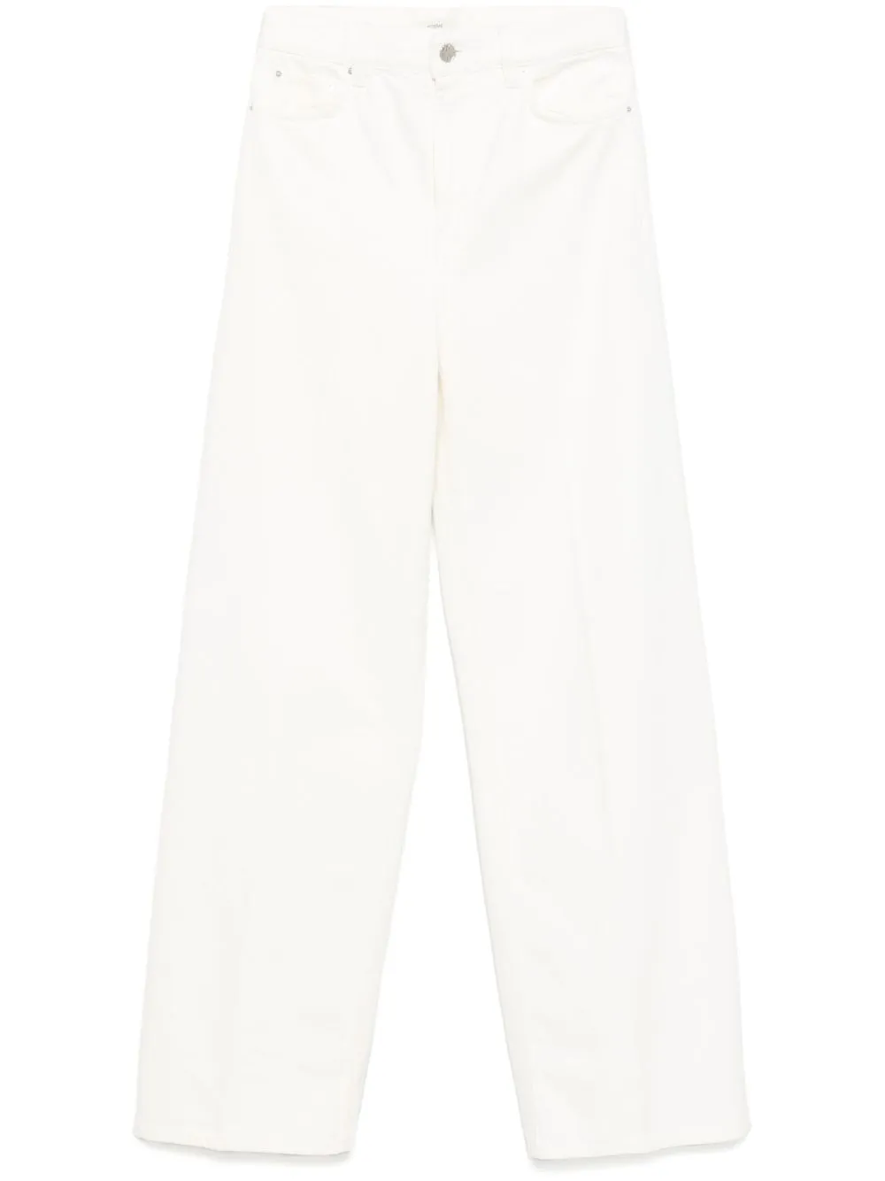 Wide leg denim jeans
