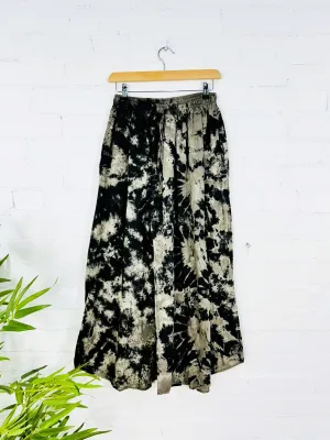 Wide Leg Elasticated Trousers