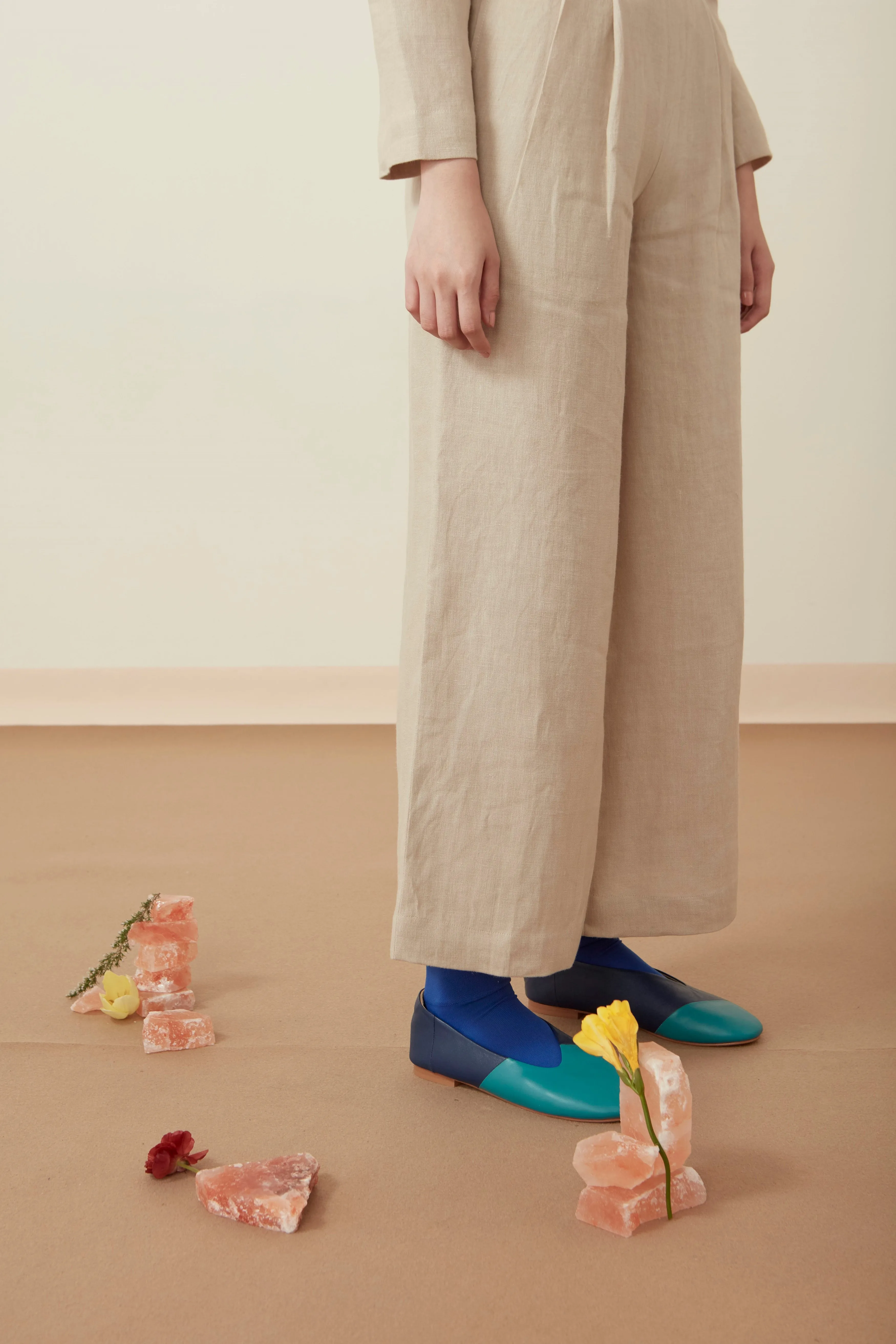 WIDE LEG TROUSERS