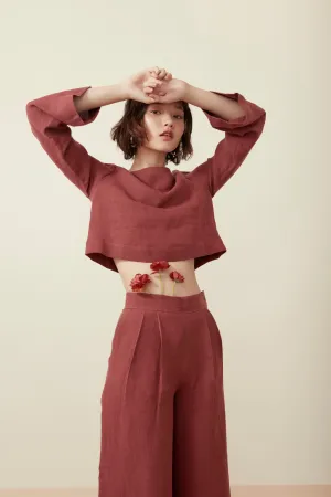 WIDE LEG TROUSERS