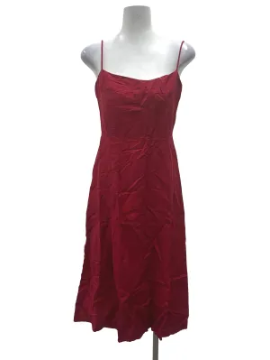 Wine Red Slip Dress LB