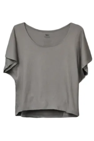 Women's Boxy Tee - Gray
