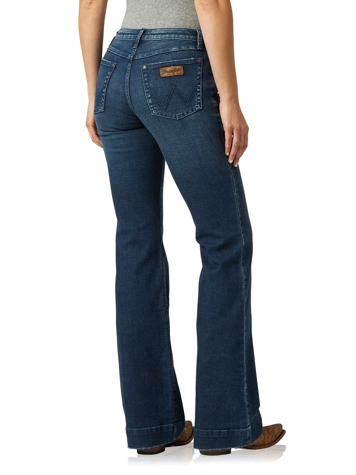 Wrangler Women's Retro Mae Wide Leg Trouser Jean-Sophia