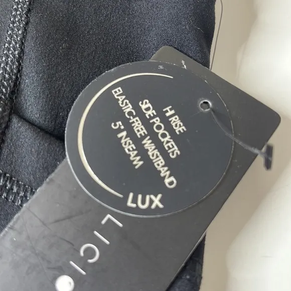 Yogalicious Lux Bike Shorts Black XXL