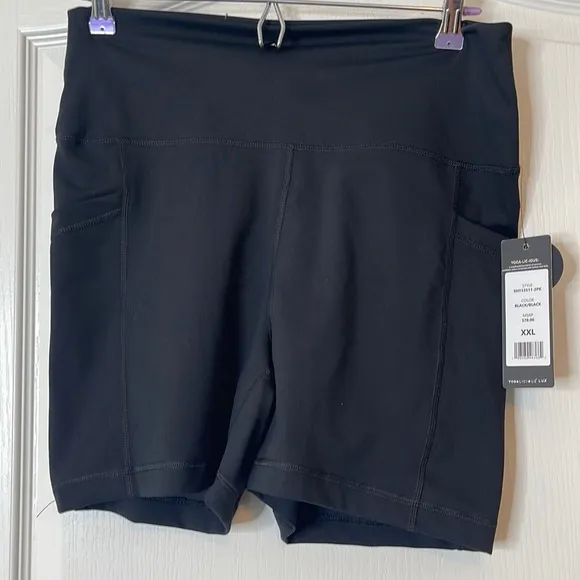 Yogalicious Lux Bike Shorts Black XXL