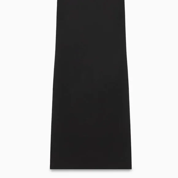 Zara Limited Edition 1998 Archive Collection Black Midi Dress Size XS NWT
